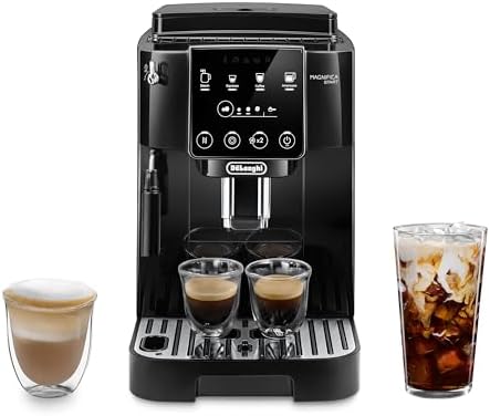 De'Longhi Magnifica Start Automatic Espresso Machine, Milk Frother, Black
